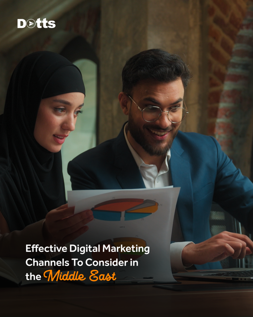 Effective Digital Marketing Channels to Consider in the Middle East  - DottsMediaHouse - Dubai