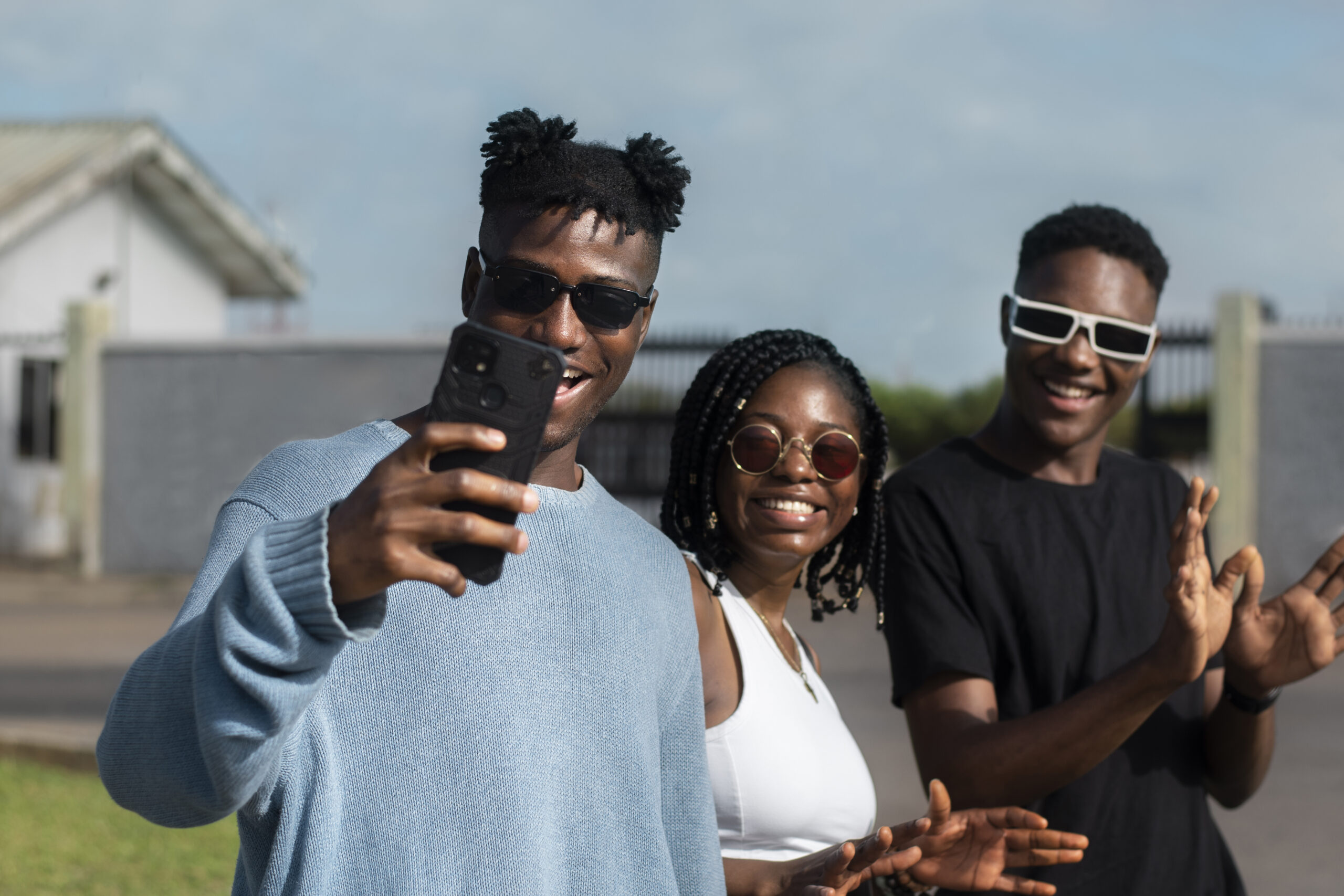A group of influencers