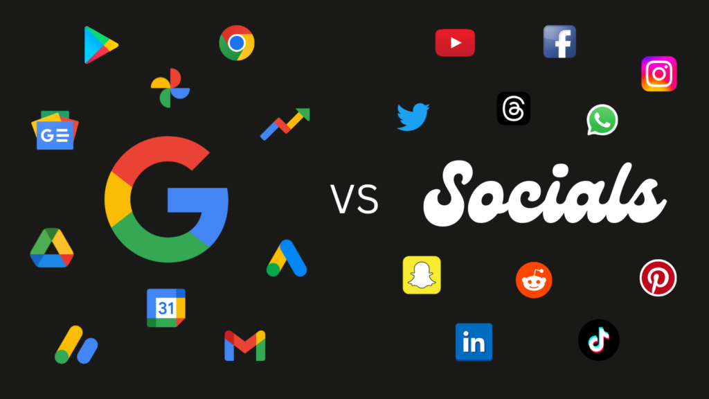 Social  Search Vs. Google