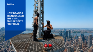 How Brands Trendjacked the Viral Empire State Proposal